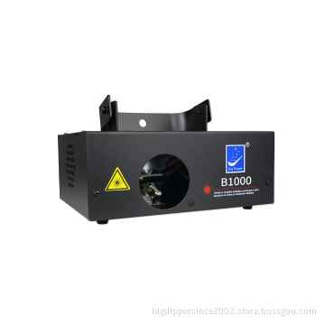 Big Dipper B1000 1W Blue dj disco laser light with more than 50 Patterns of beam effect for mobile dj gigs Xmas birthday